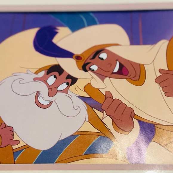 Set of (6) Disney Animated Character Movie Animation Prints, Framed/Matted 8x11 - Picture 10 of 15